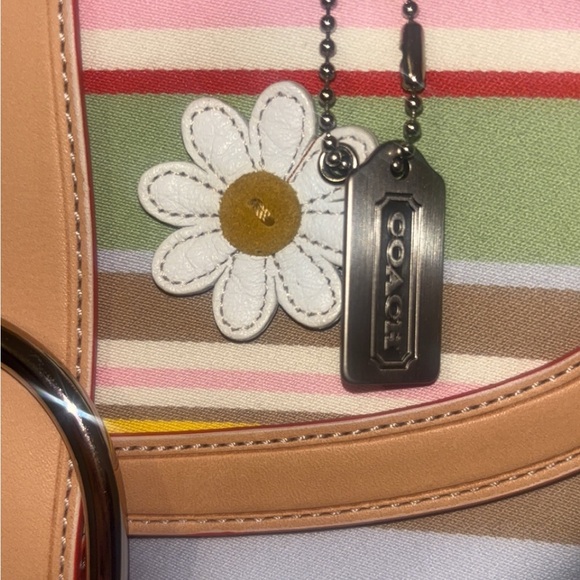 Striped Multicolor Handbag - Picture 3 of 5